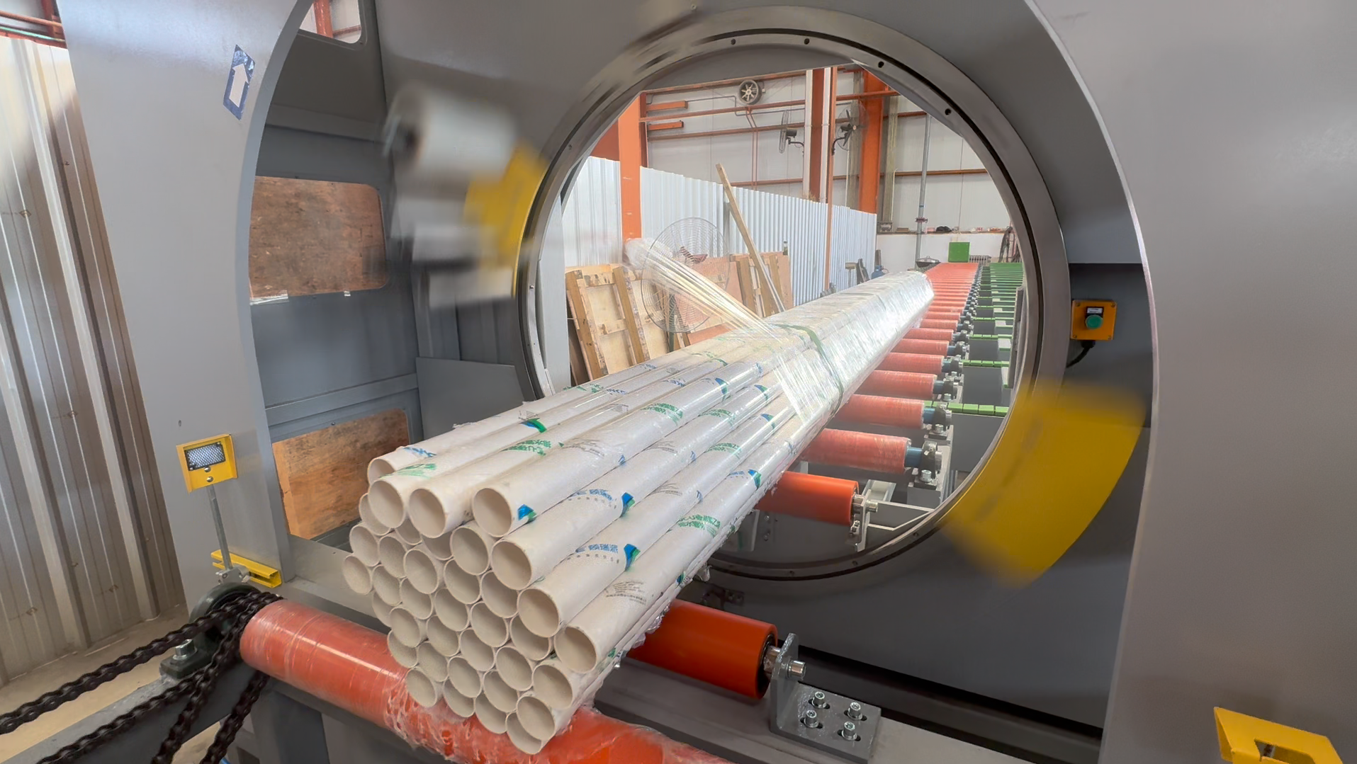 美奇斯纏繞機(jī)在建筑材料行業(yè)的應(yīng)用(圖2)